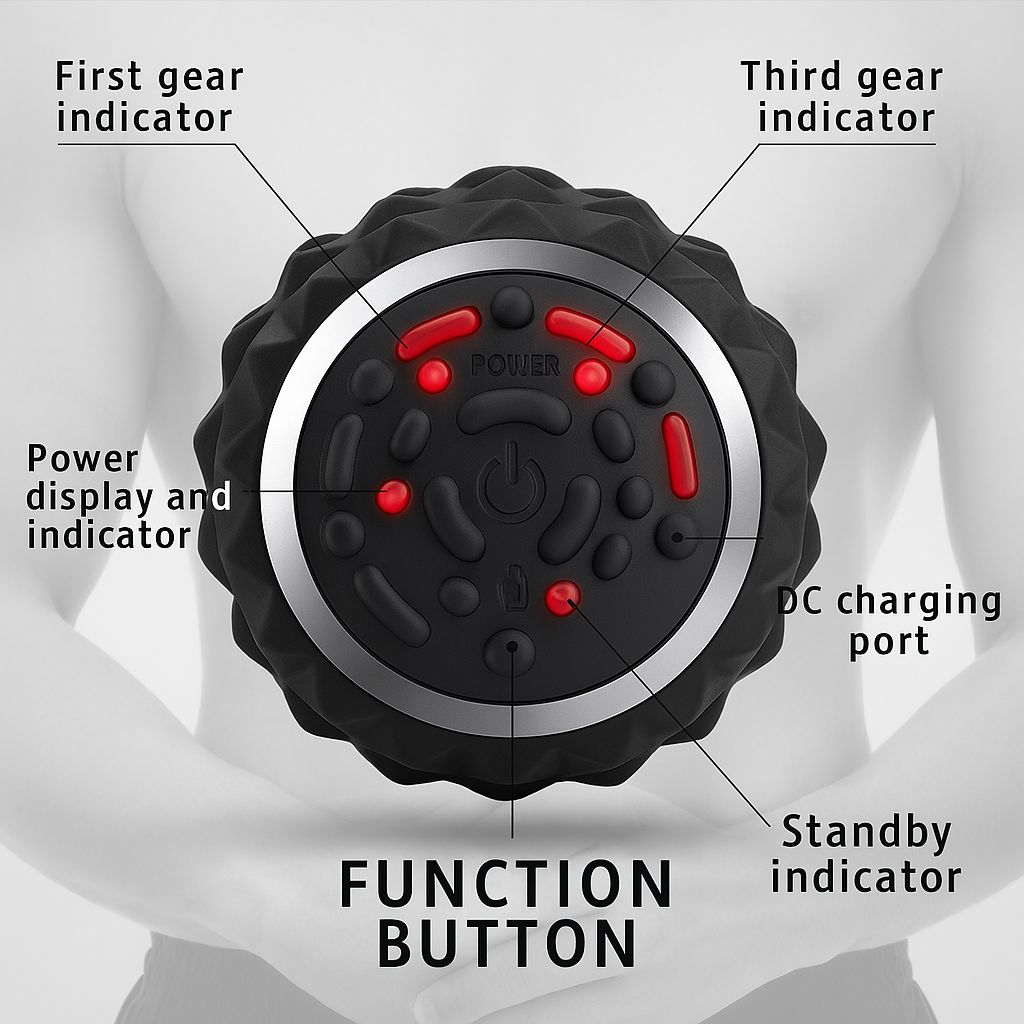 Vibrating Massage Roller