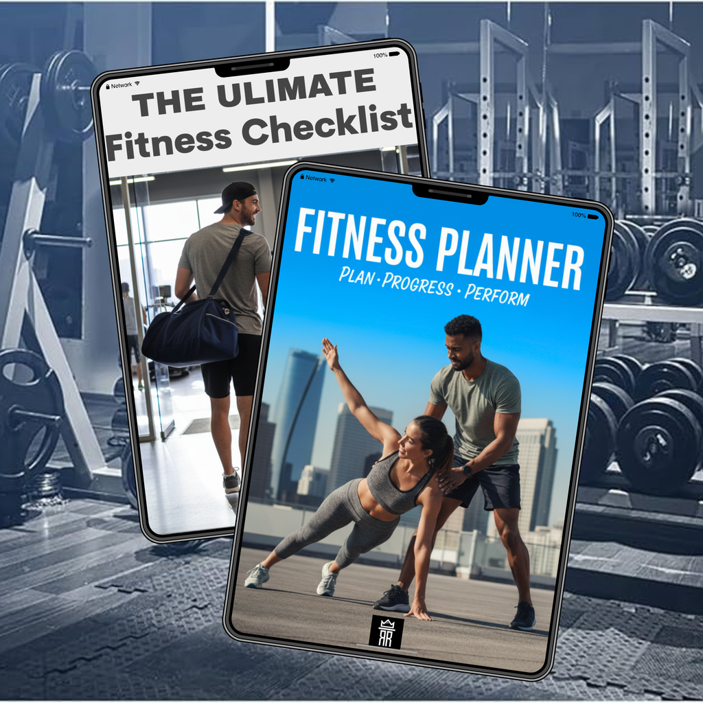 Digital Fitness Planner and Fitness Checklist Templates