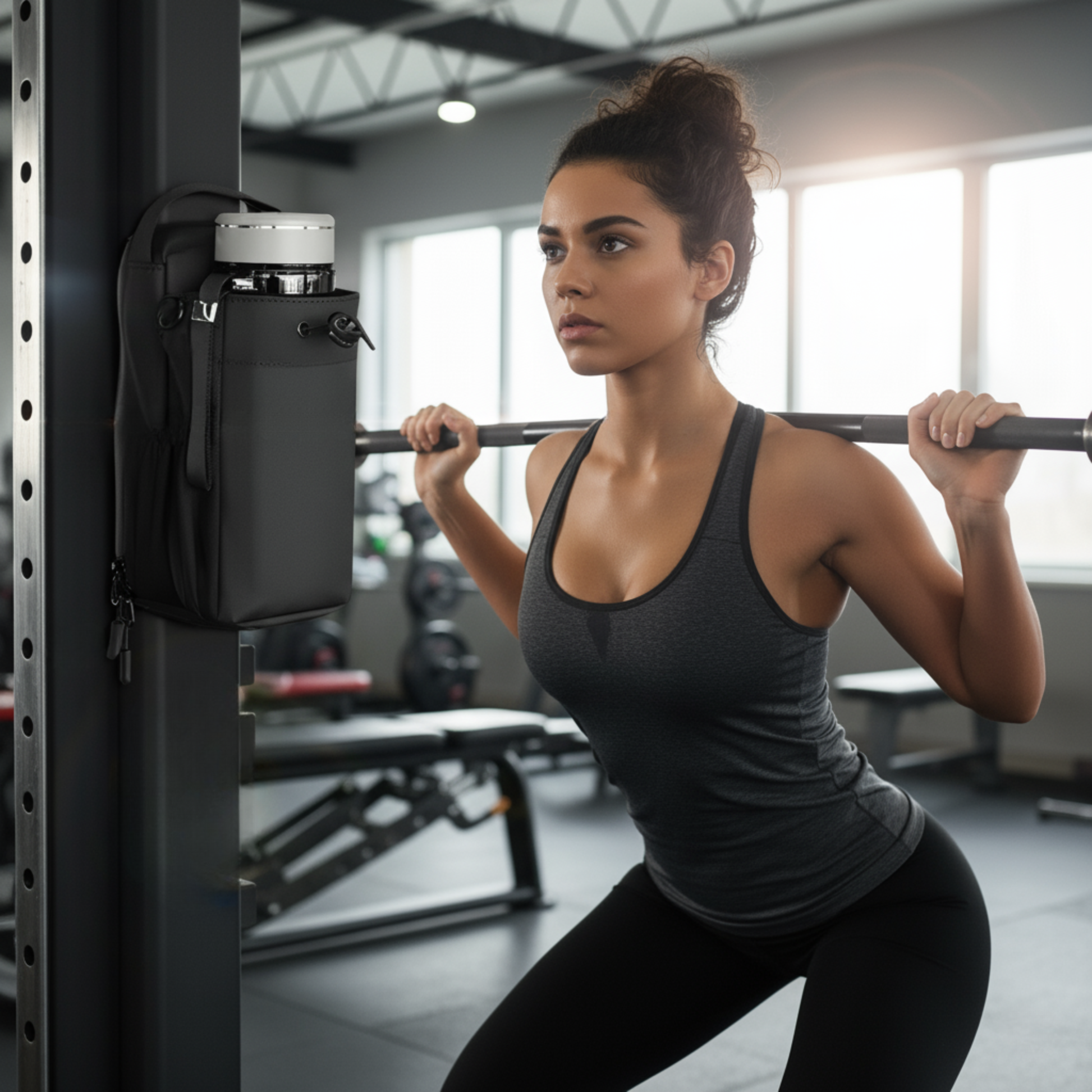 Magnetic Gym Carry Bag