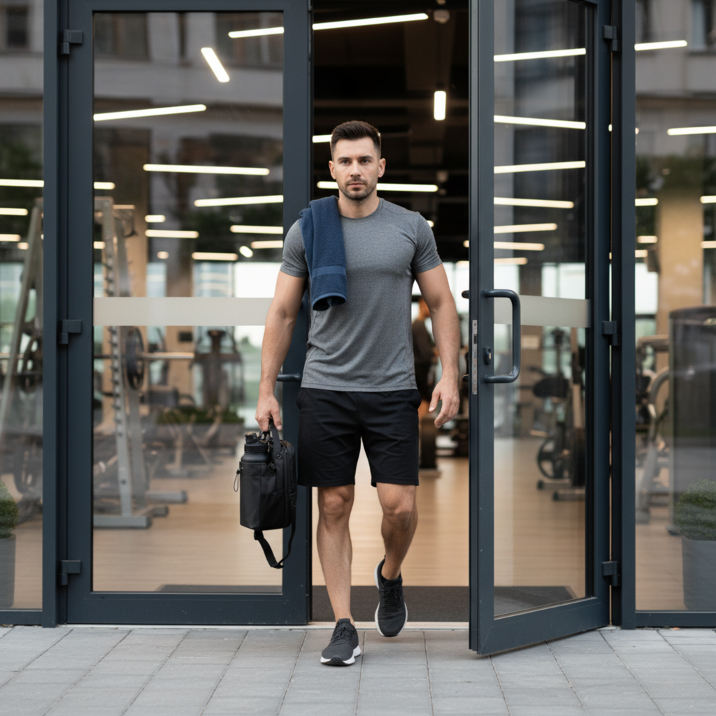 Magnetic Gym Carry Bag