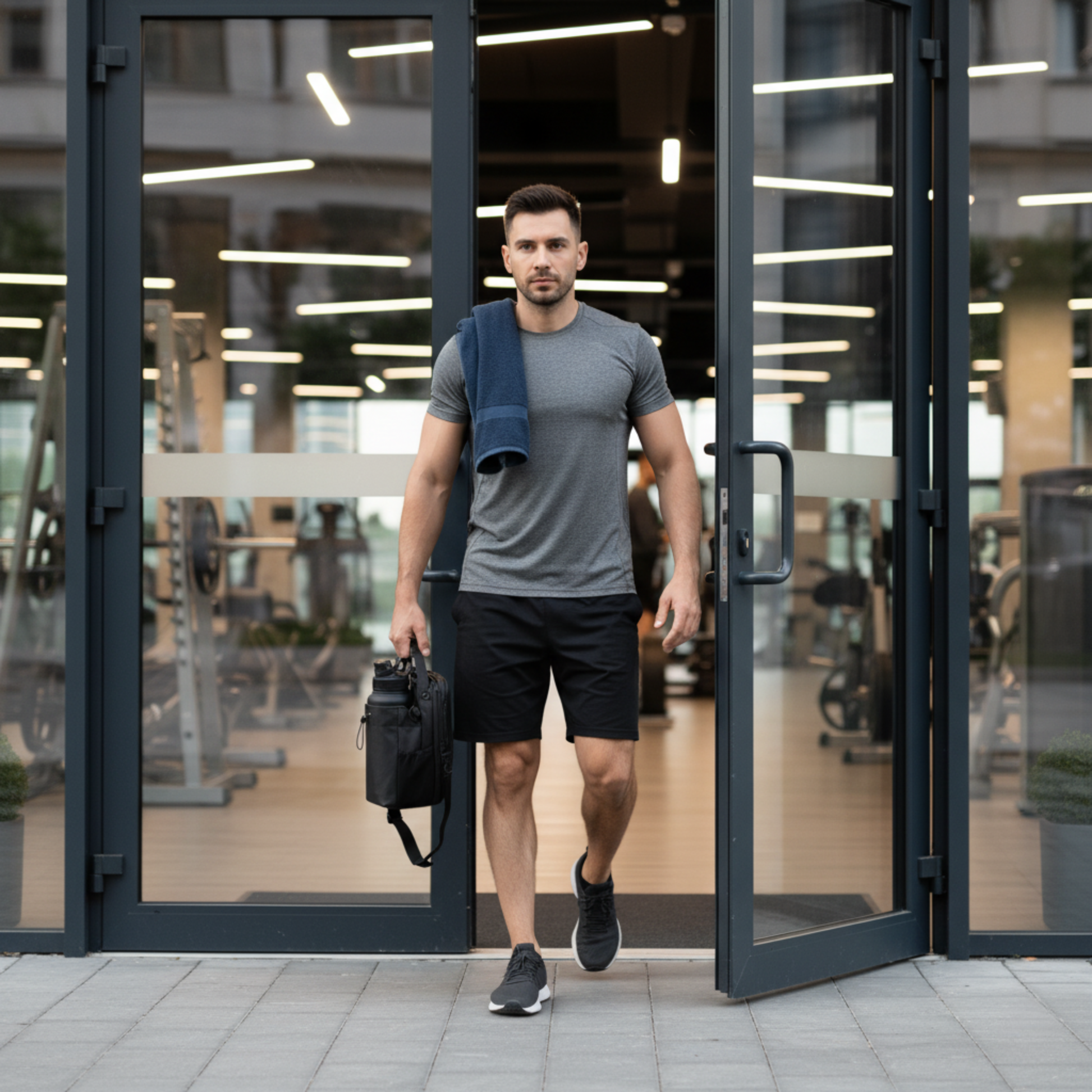 Magnetic Gym Carry Bag